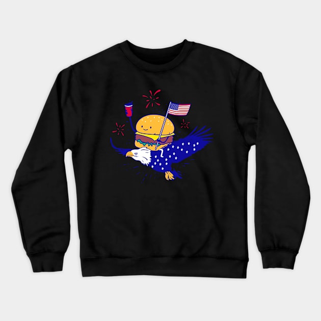 American Dream Crewneck Sweatshirt by sant2